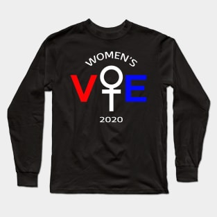 Women's Vote 2020 Long Sleeve T-Shirt